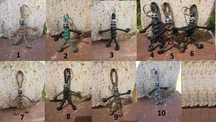 Porta-chaves Boneco Caveira