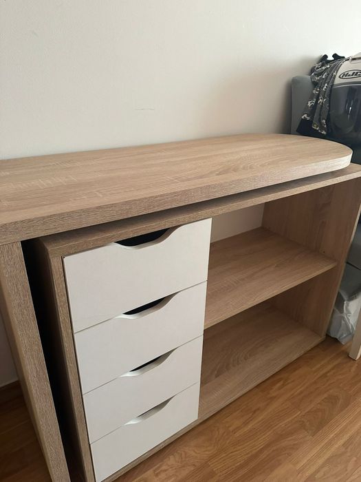 Secretária com módulo gavetas extensível Langager da jysk