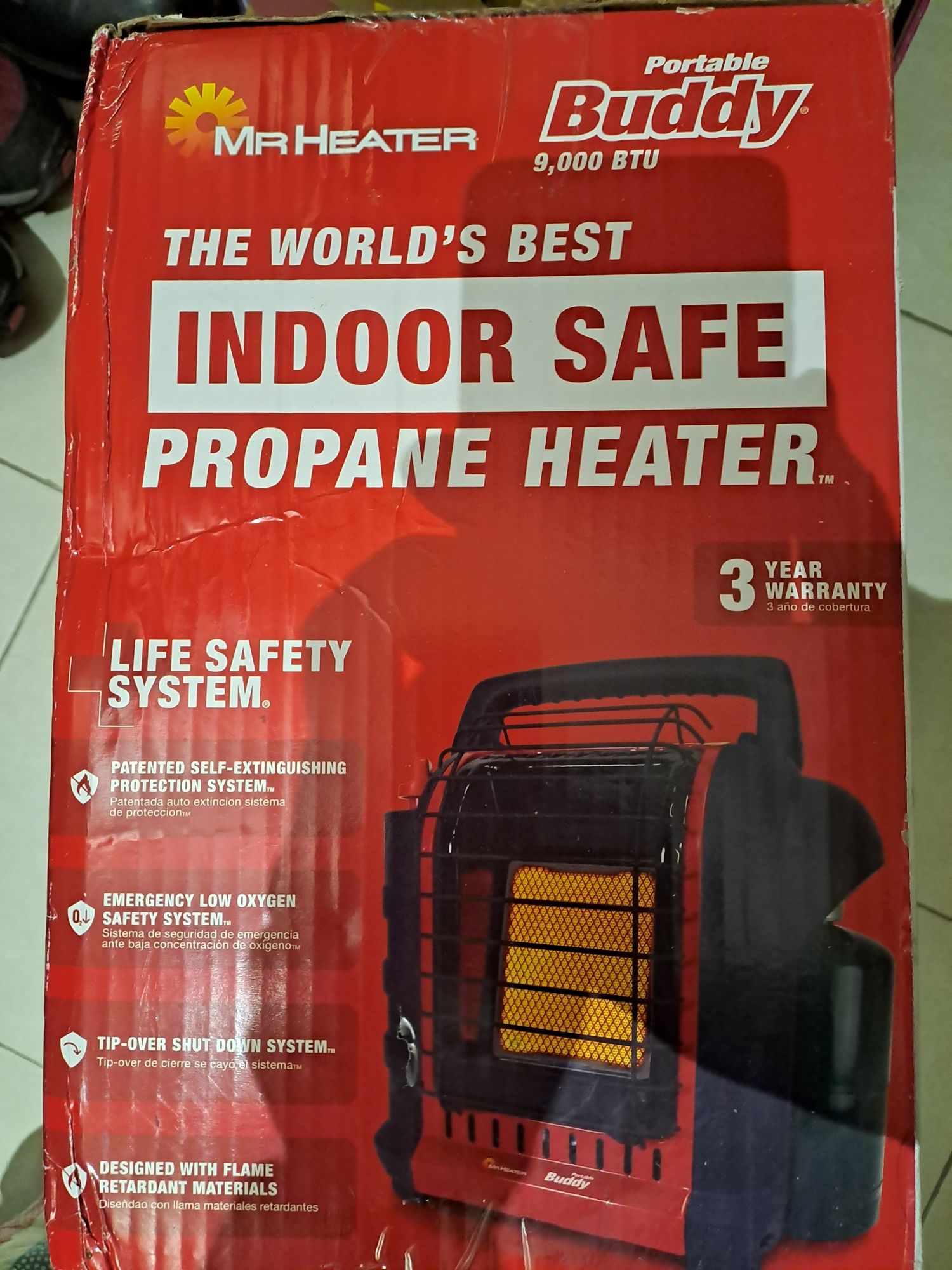 Mr.Heater to przenośny gazowy ogrzewacz