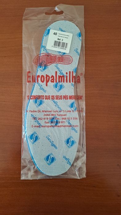 Palmilhas novas nº40