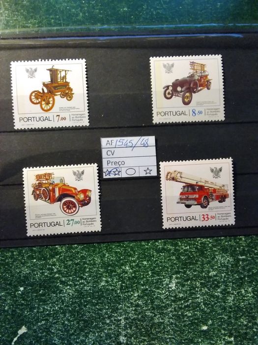 1981 Homenagem Ao Bombeiro Português MNH **