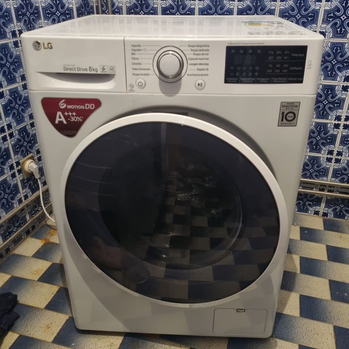 Maquina lavar Roupa LG 8kg A+++