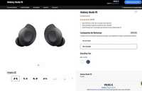 Samsung Galaxy Buds FE - Novos ainda lacrados