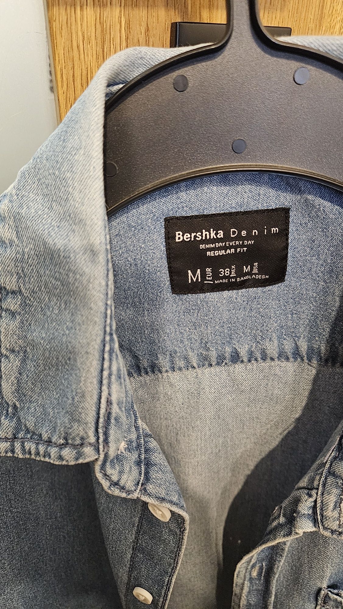 Koszula materiałowa jeansowa
