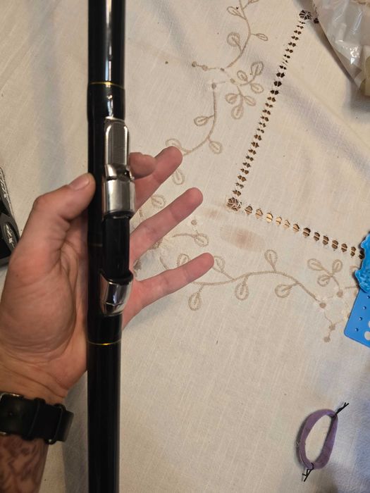 Conjunto pesca à boia, shimano stella fk, vega legend, prosargos