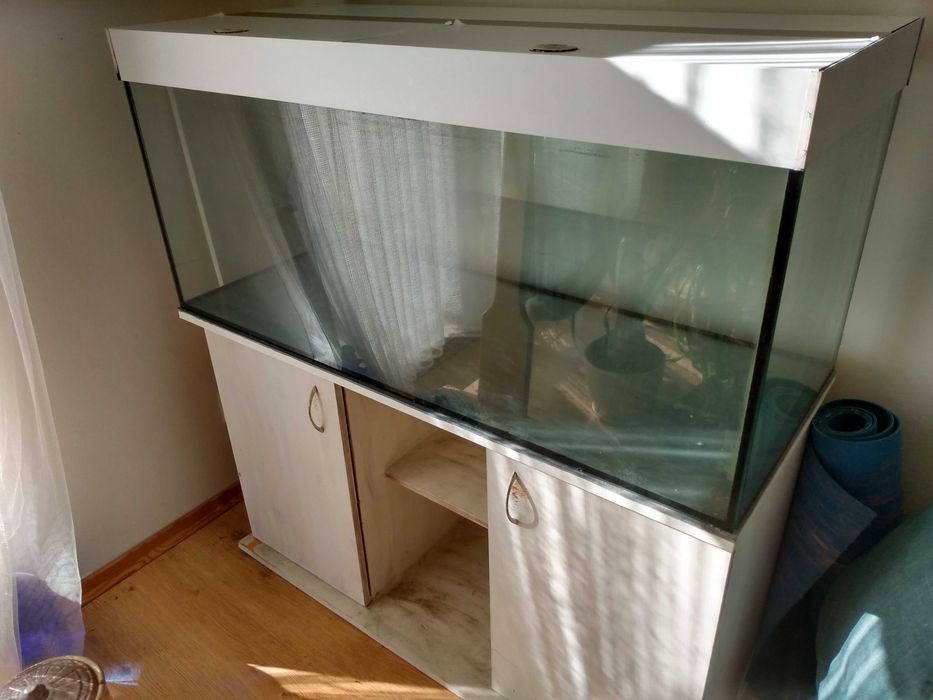 Akwarium 300l + szafka+pokrywa+LED+akcesoria (aukcja otwarta do 20.11)