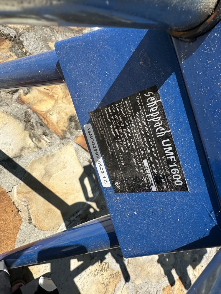 Pliarka dexter power stół do pilarki komplet 255mm 2000w
