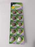 10x Baterie LR44 Guzikowa Zegar Pilot alkaliczne 1.5V GP A76 AG13 G13