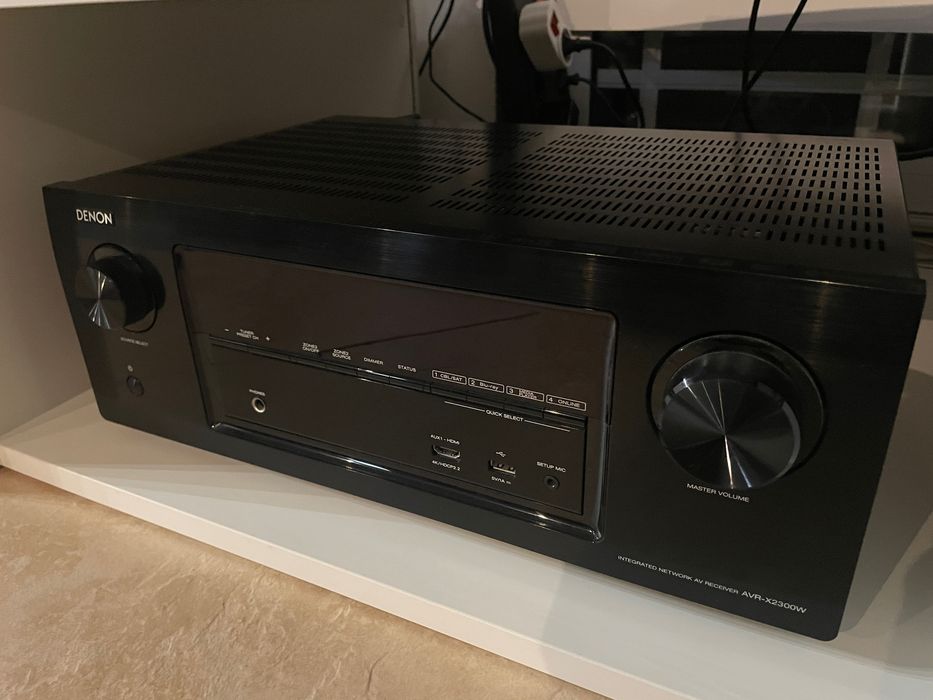 Amplificador Denon AVR-X2300W 7.2 4K