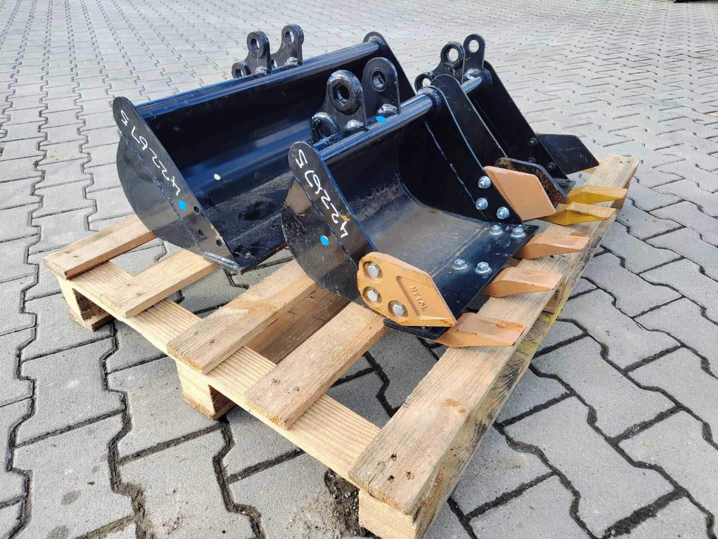 ŁYŻKA ŁYŻKI DO Minikoparki, koparki, zestaw 80 20 40 JCB CAT KUBOTA