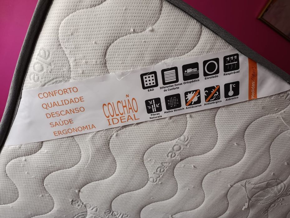 Cama de Solteiro com colchão