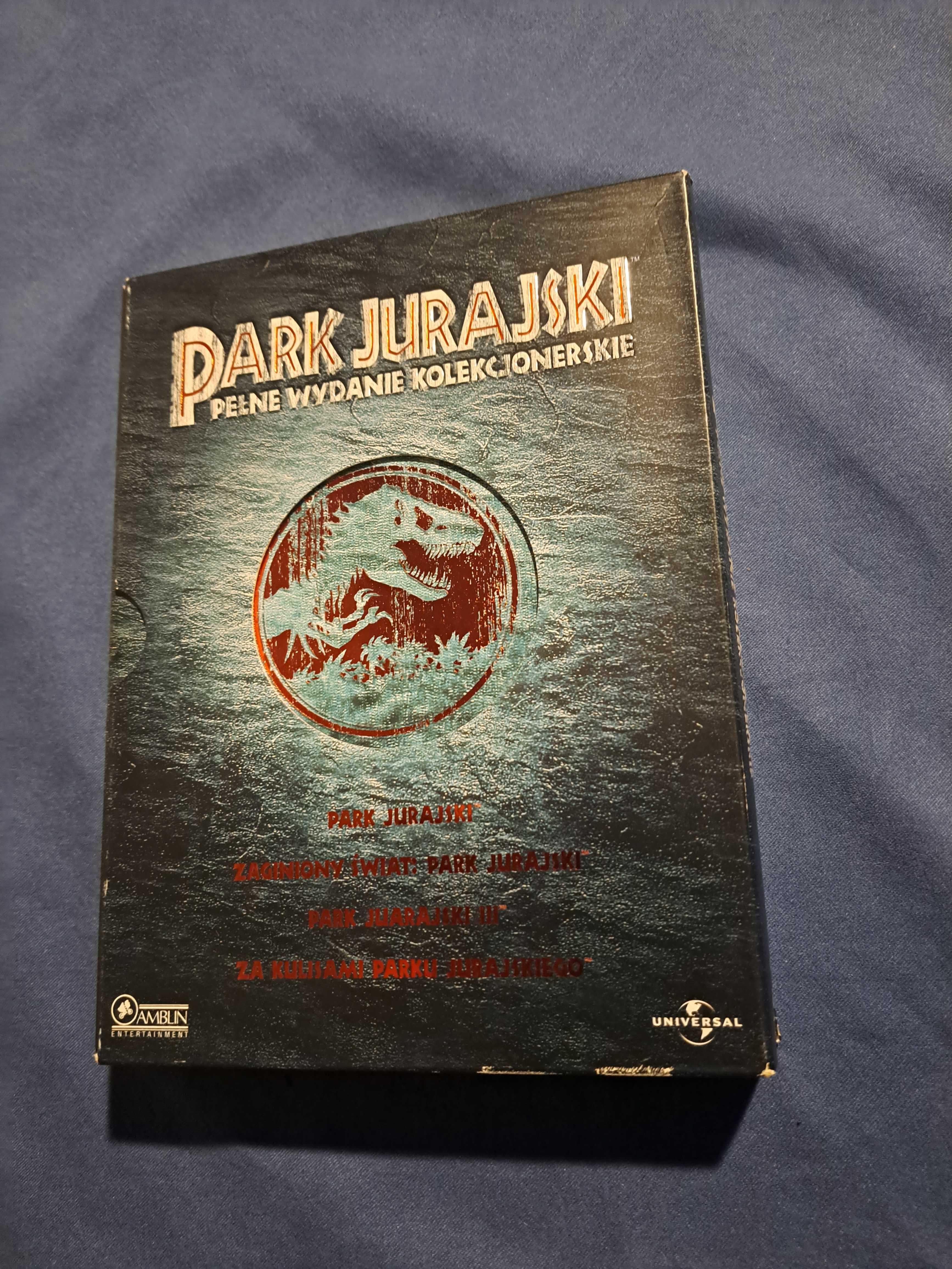 Park Jurajski Oryginalna Trylogia DVD