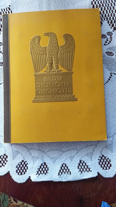 Bilder Deutscher Geschichte 1936 książka album malarstwo niemieckie