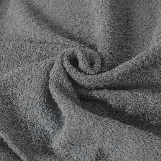 Ręcznik Gładki 1/50x90/27 stalowy 400g/m2 frotte