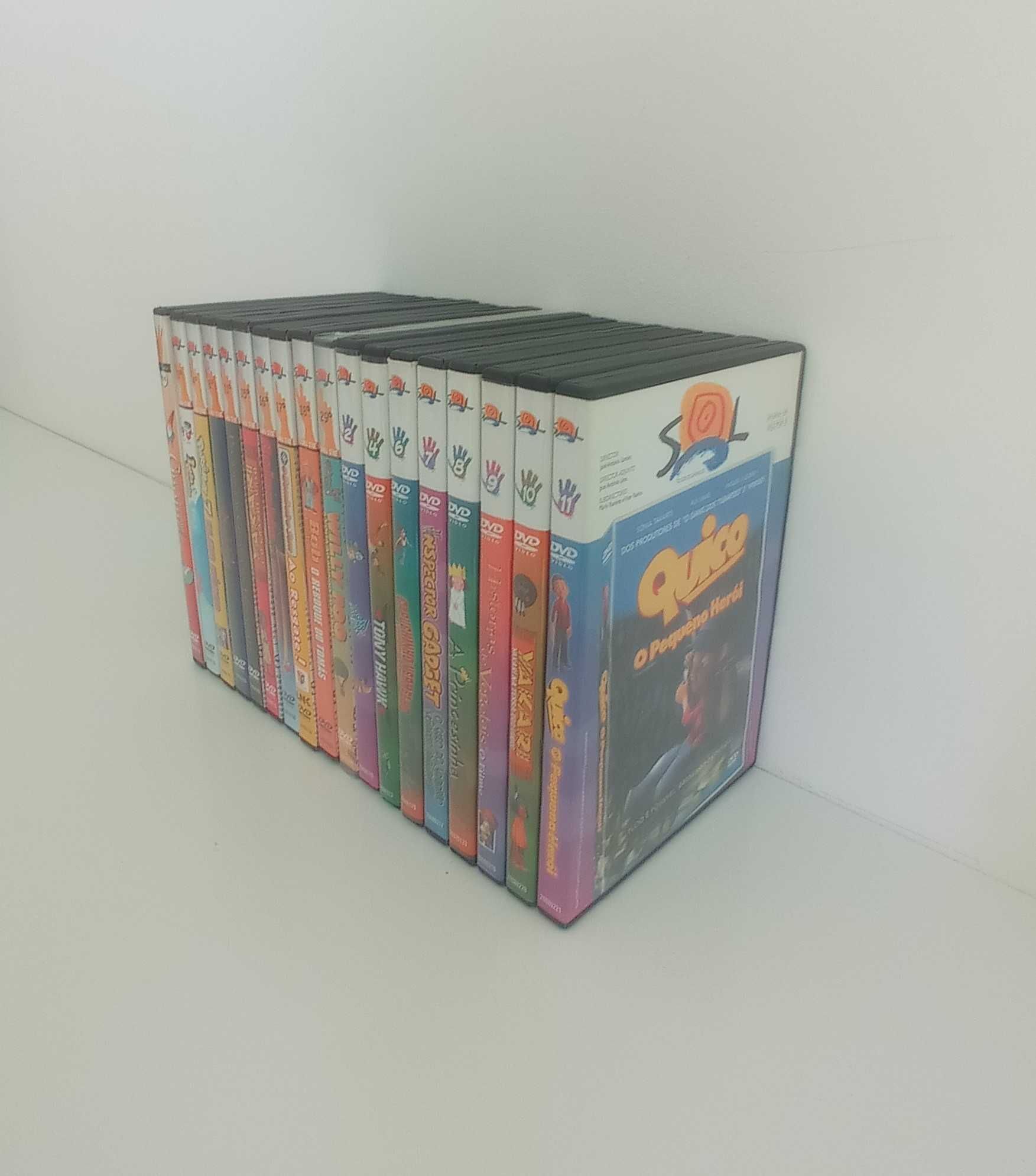 DVD's coleção sol - NOVOS