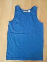 Niebieska koszulka bluzka na ramiączka 10 - 11 lat Bonprix r 140 - 146