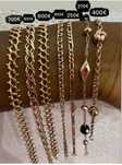 Pulseiras de ouro puro 18k