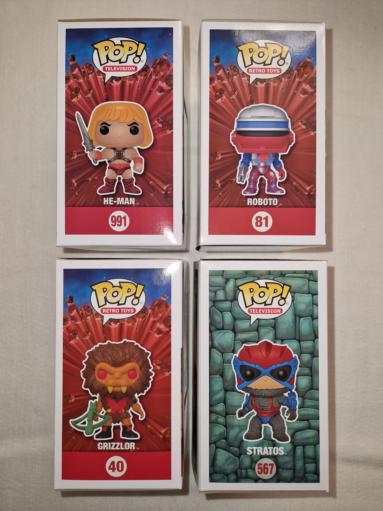 Masters of the Universe Funko 4 pack part IV