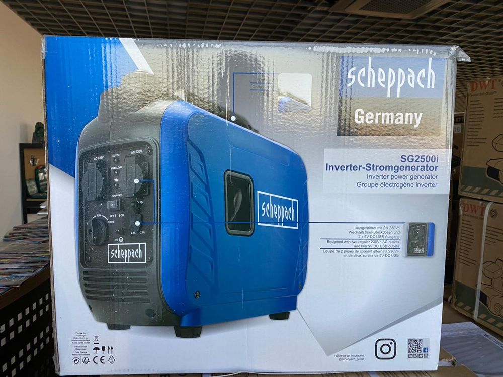 Генератор инверторный Scheppach SG2500i