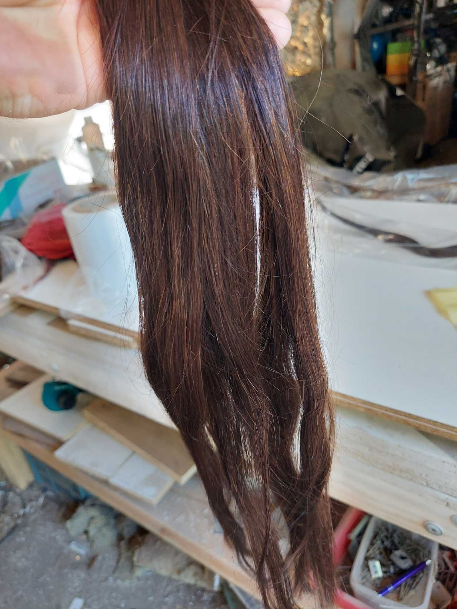 Naturalne włosy ok 52 cm 100 pasm - /74