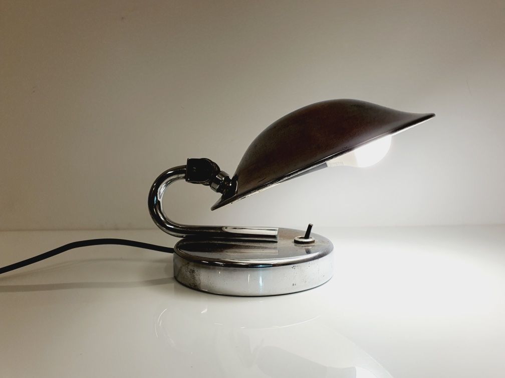 Lampka Nocna Bauhaus Art Deco Carl Juncker Napako