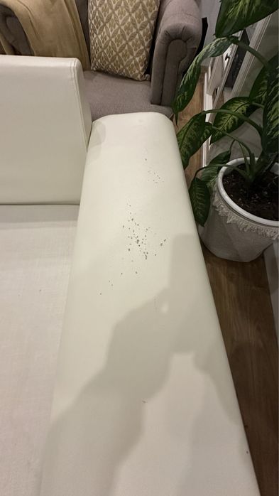 Sofá XXL com 4 lugares em tecido