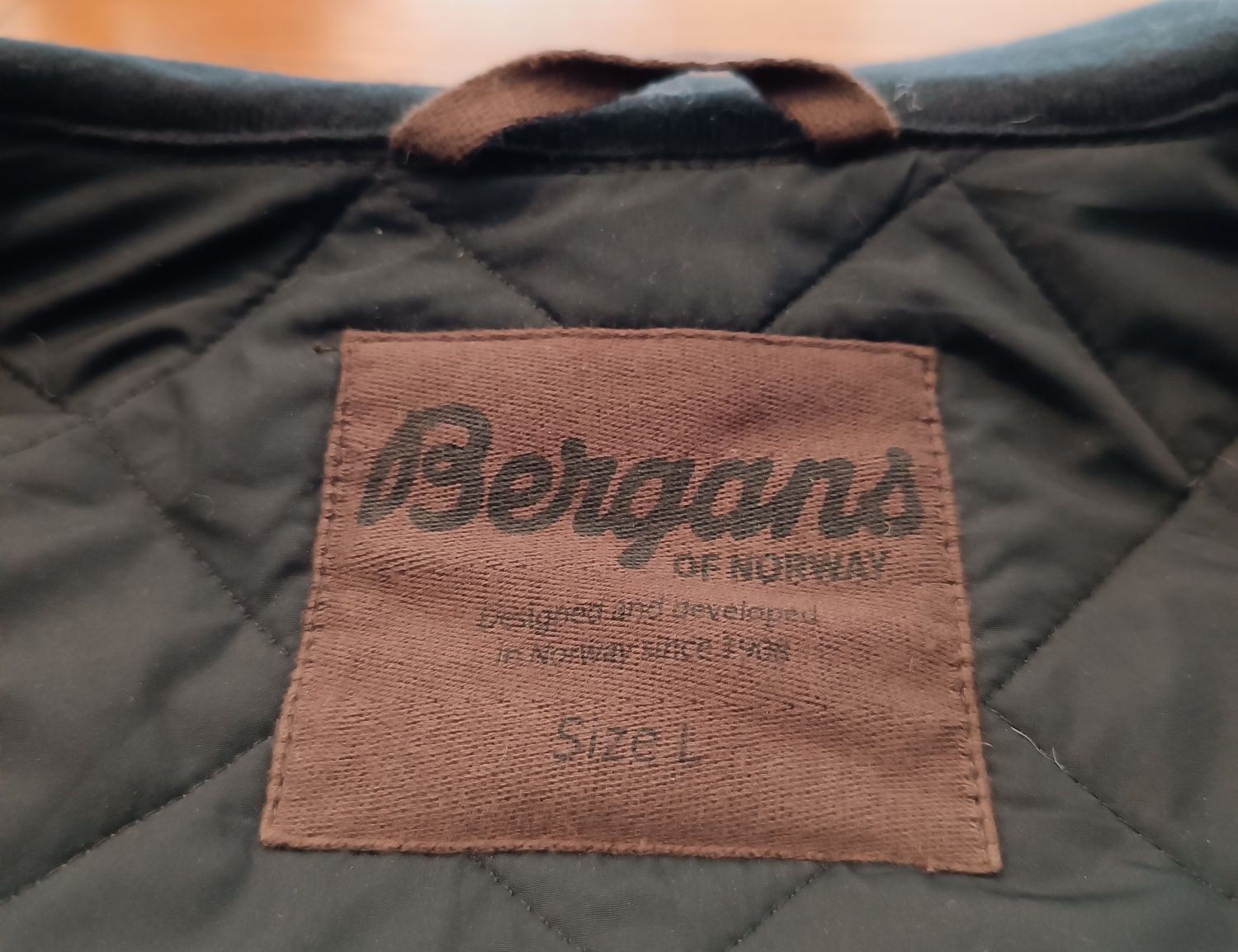 Kurtka Bergans 1487 Roros Insulated Wełniany Płaszcz Kaszmir Ciepły