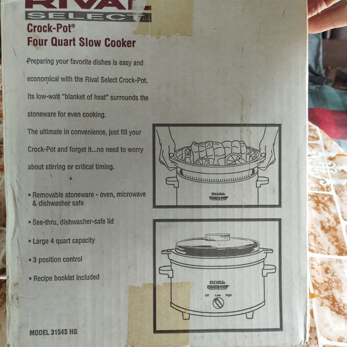 Мультиварка повільна Rival Crock-Pot. Виробництво США.