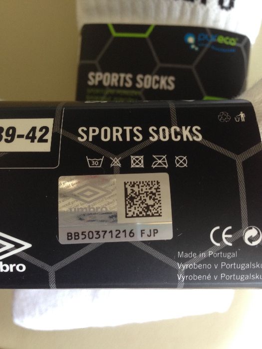 Комплект спортивных носков UMBRO sport socks 3 пары оригинал