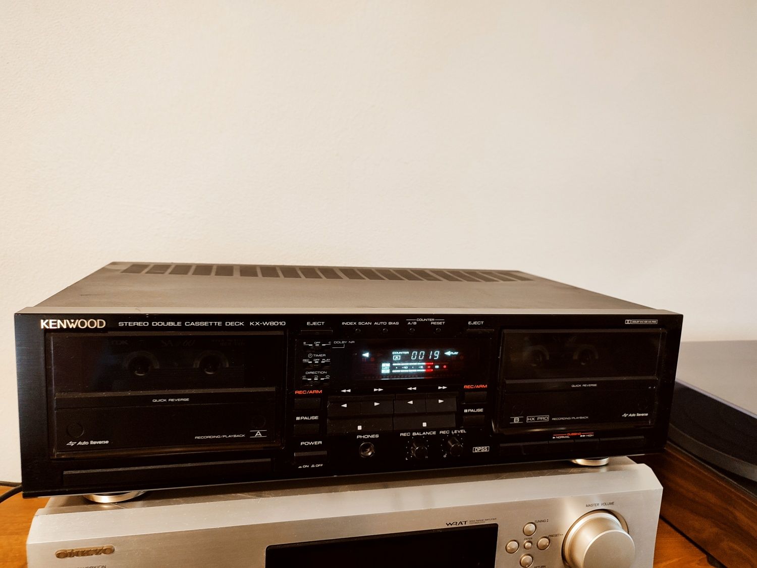 WYPRZEDAŻ! Magnetofon Kenwood kx w 8010, lepiej niż Technics