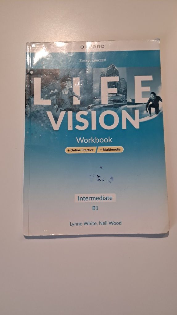 J. Angielski Life vision B1 książkami podręcznik OXFORD