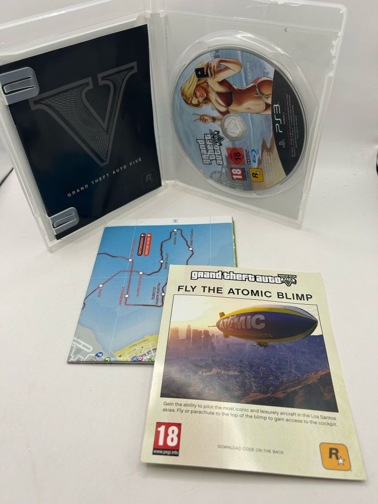 Gta V Komplet Polski w Grze Ps3 nr 9423