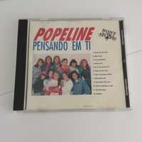 Popeline Pensando em Ti cd Promo