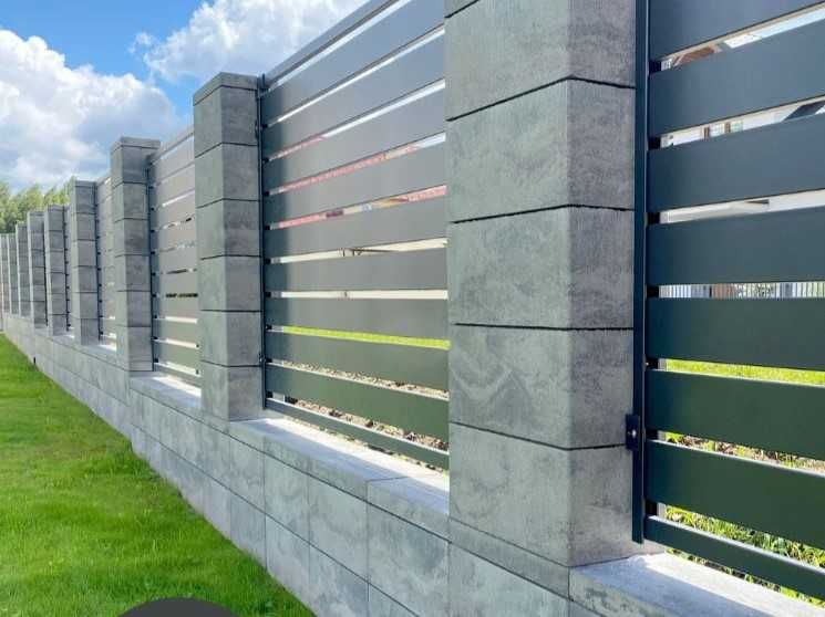 Pustak Ogrodzeniowy Dostawa Gratis Bloczek Betonowy ogrodzenie bloczki