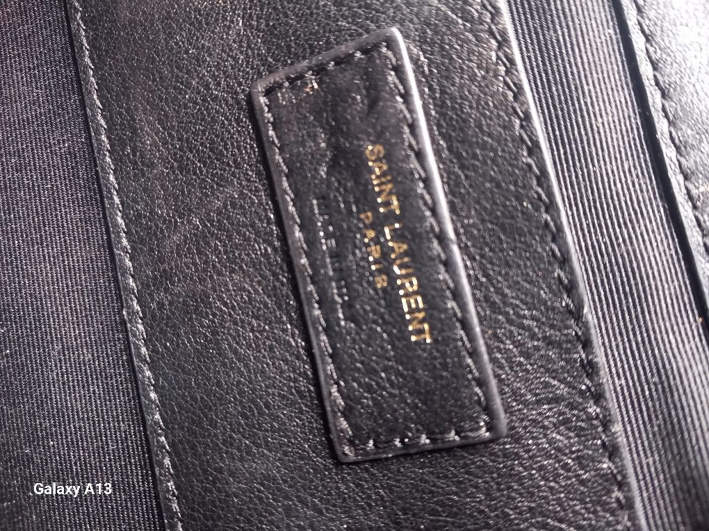 YvesSaintLaurent oryginalna torebka skóra