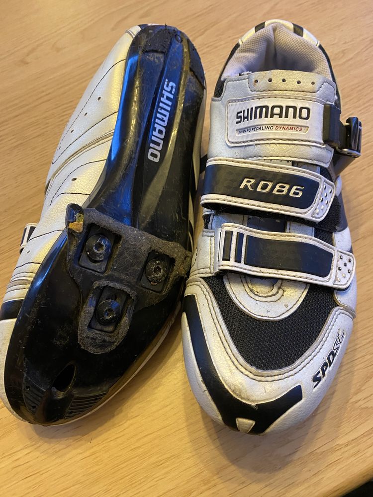 Sapatos ciclismo encaixe Shimano SPDSL RD86 44