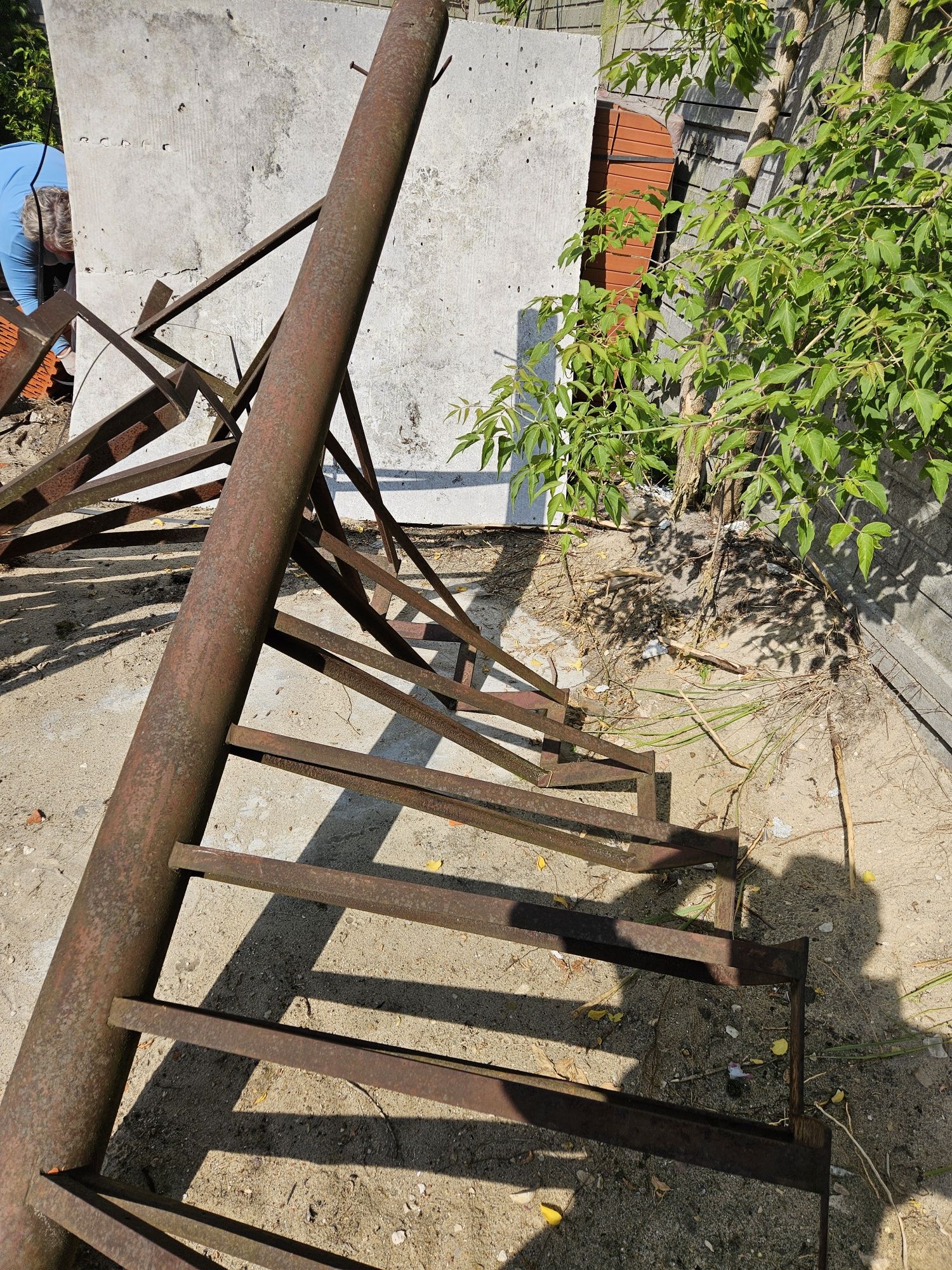 schody metalowe spawane