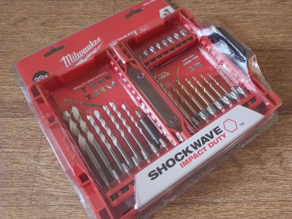 Набір біт та свердл ShW HEX / RedHEX HSS-G TiN MILWAUKEE, (39шт)_2