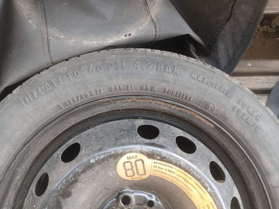 Докатка 125/80 r15 (5x100) гольф 4