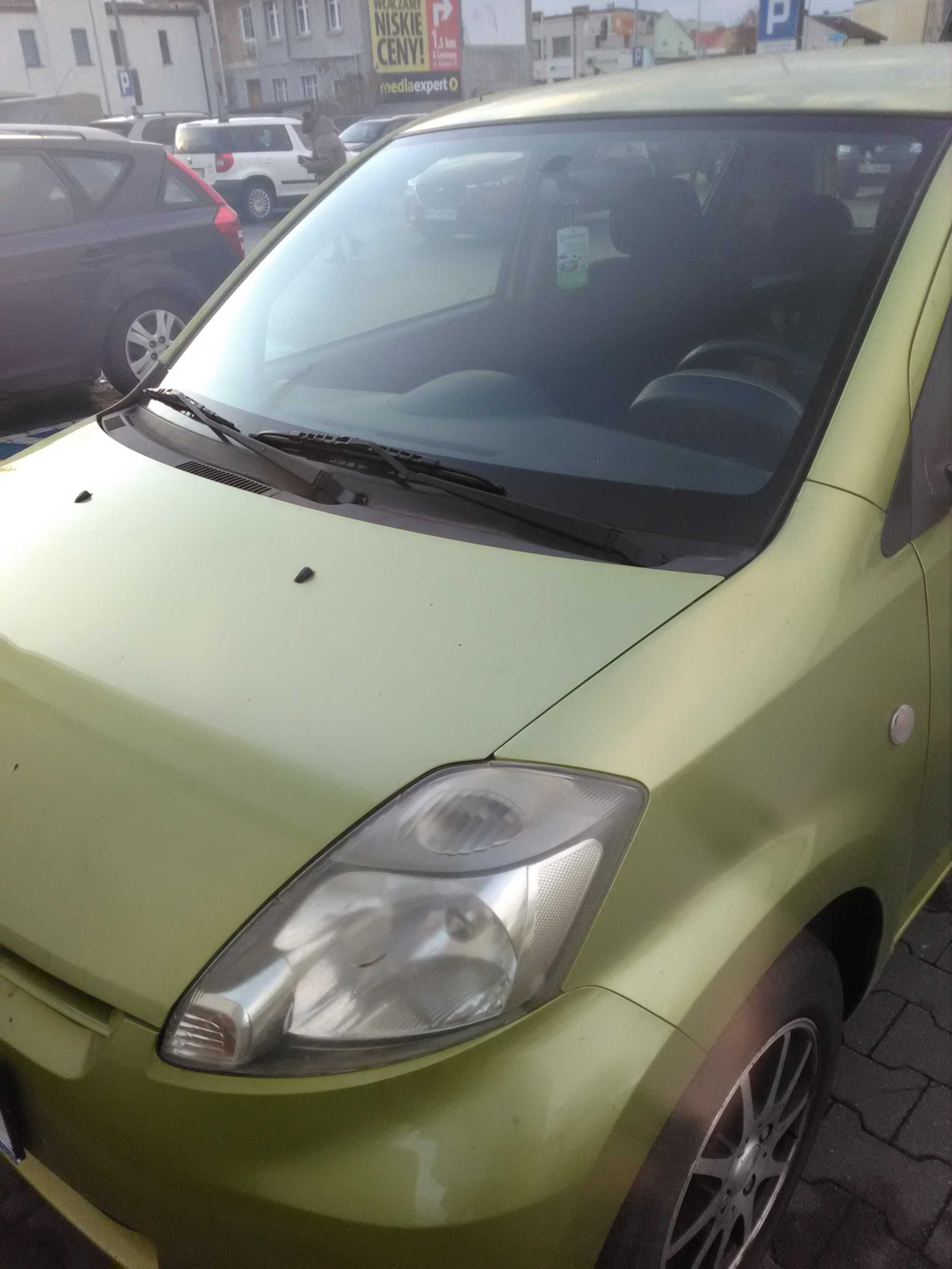 Daihatsu Sirion, klima, sprawny, zadbany, niski przebieg, drugi właści