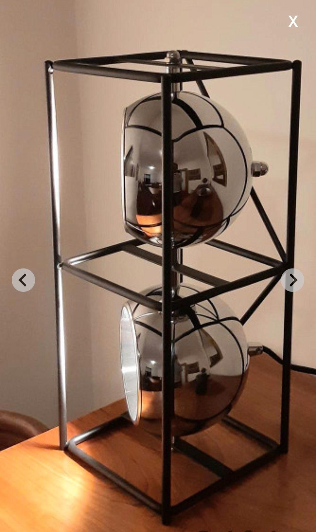 Candeeiro de Mesa / Pé Design Italiano