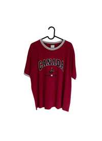 Canada haftowany vintage t-shirt, rozmiar M, stan bardzo dobry