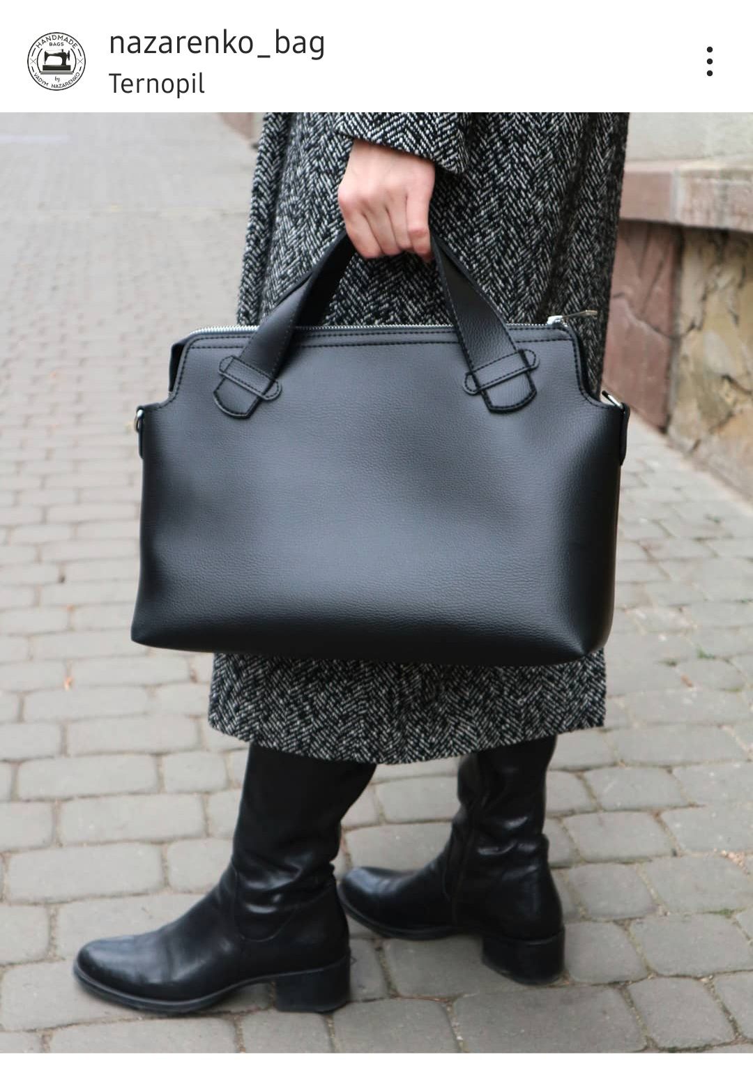 Сумка з еко шкіри nazarenko bag