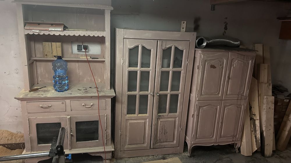 Stara oryginalna kuchnia z PRL • 4 elementy • 2 po renowacji • 2500 zł