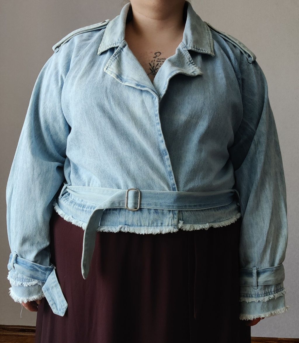 Джинсовка великого розміру, plus size, батал