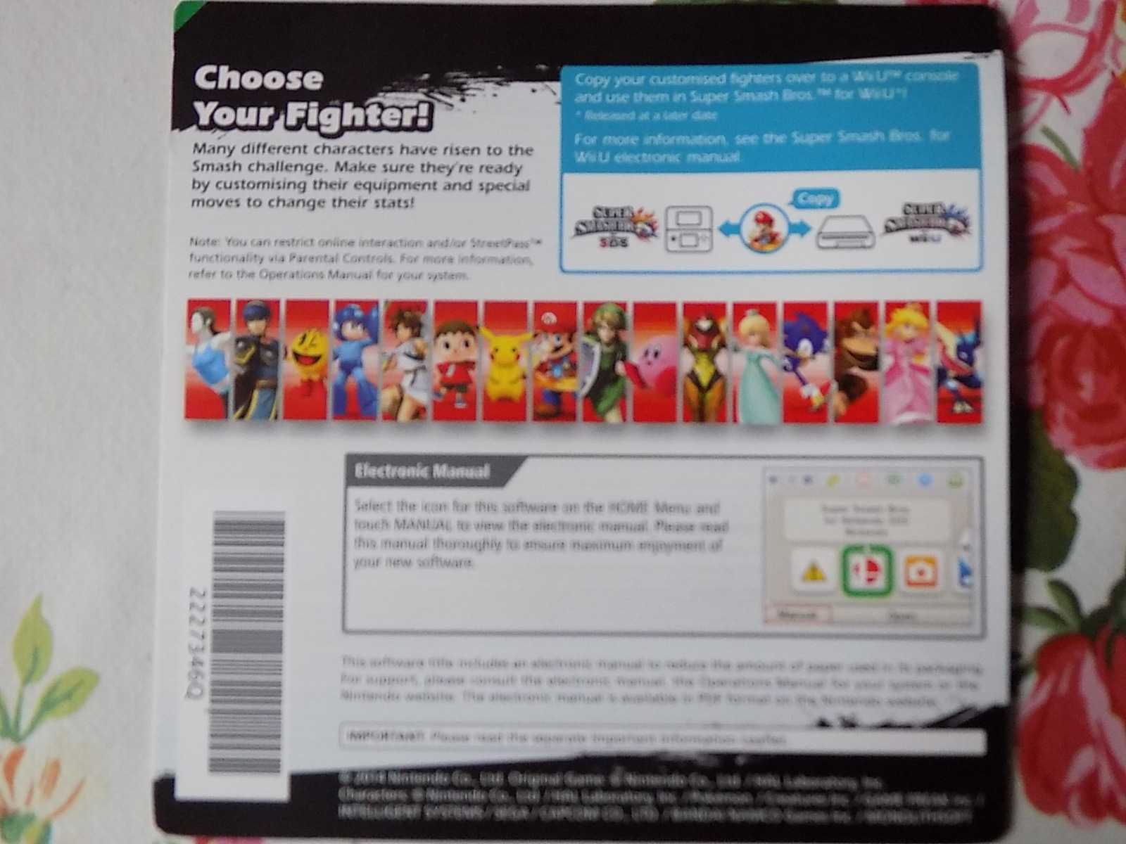 Super Smash Bros. for Nintendo 3DS XL New 3DS, New 2DS XL wpiernicz!!!