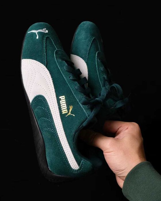 Puma Speedcat Dark Myrtle - темно зелений колір (від 38-44р)