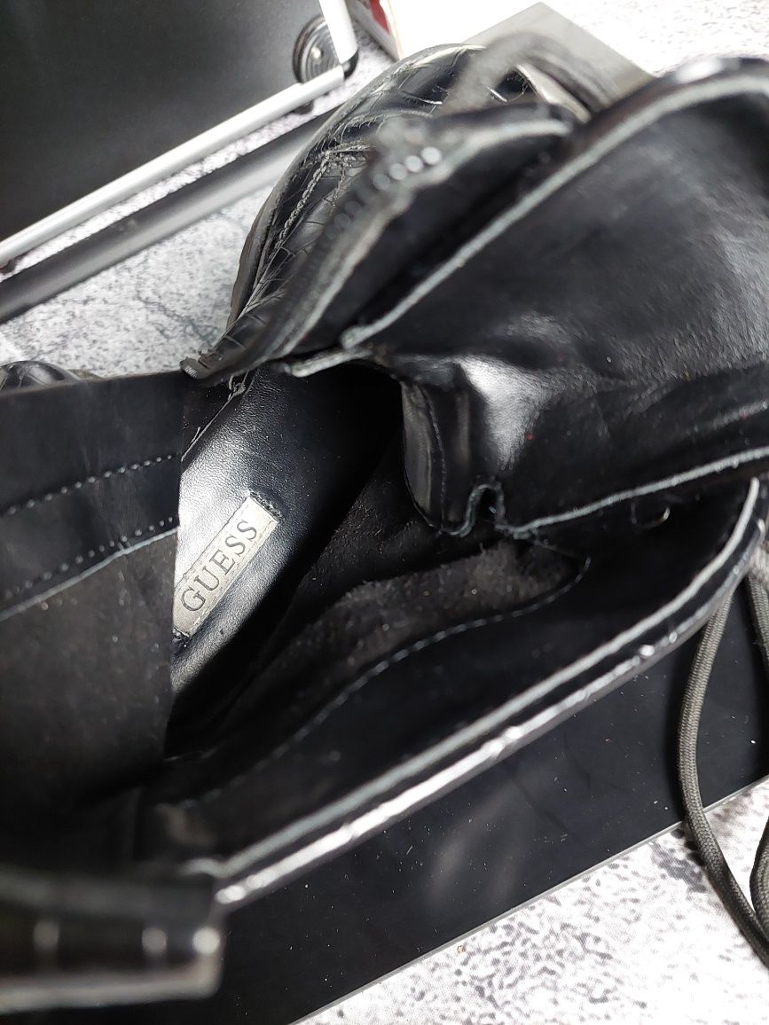 Buty Trapery trzewiki Guess Talisi Czarne
