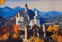Vintage Puzzle 1000 elementów Zamek Neuschwanstein Niemcy Bawaria