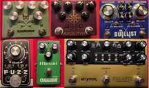 Pedais de Guitarra (KingTone, AnalogMan, Strymon, Kasleder)